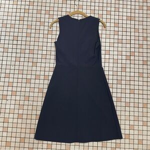 Theory Navy A-Line Sleeveless Mini Dress